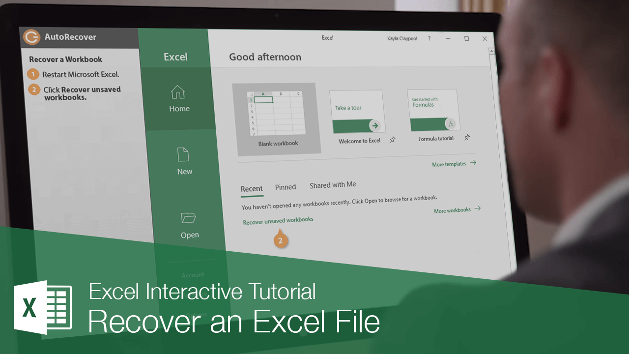 Recover an Excel File