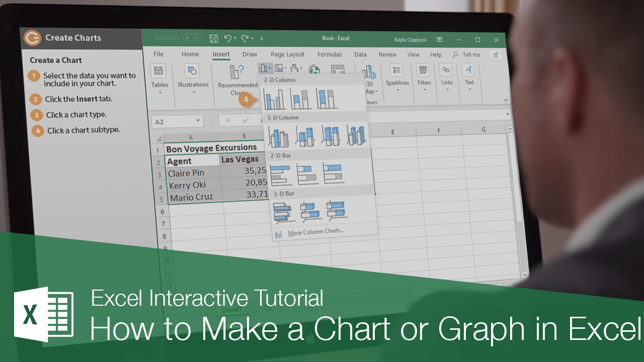 How to Make a Chart or Graph in Excel