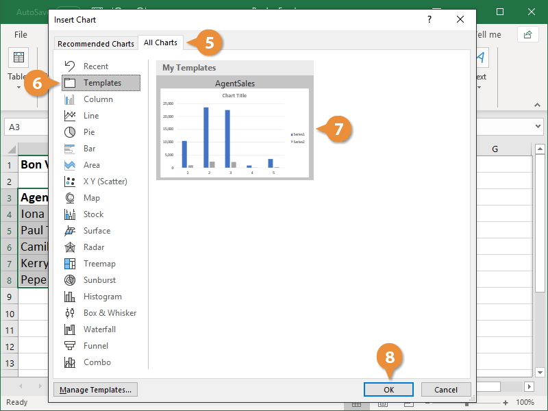 Chart Templates