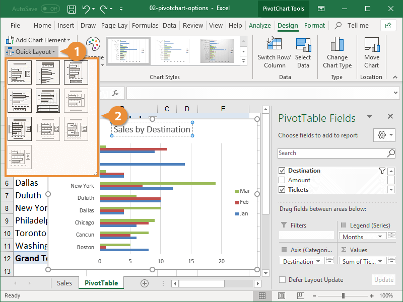 Use Quick Layouts