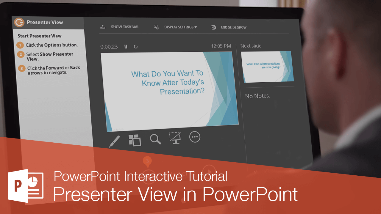 Presenter View in PowerPoint