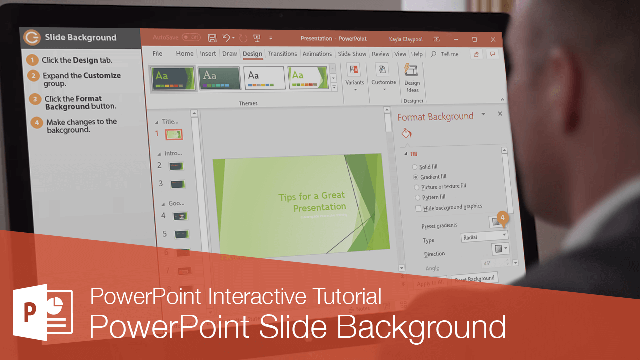 PowerPoint Slide Background