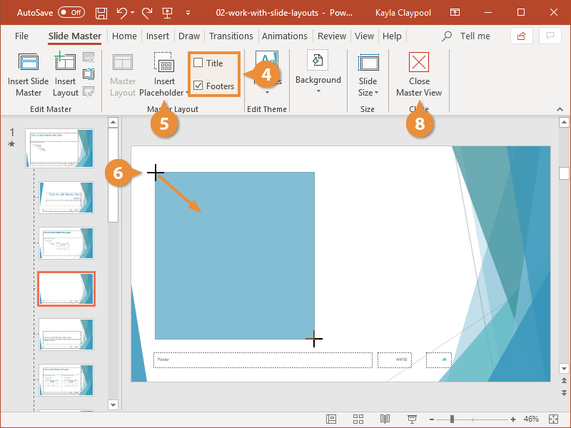 Work With Slide Layouts